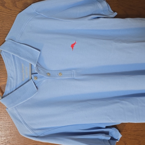 Tommy Bahama XL Blue Polo - Picture 1 of 1